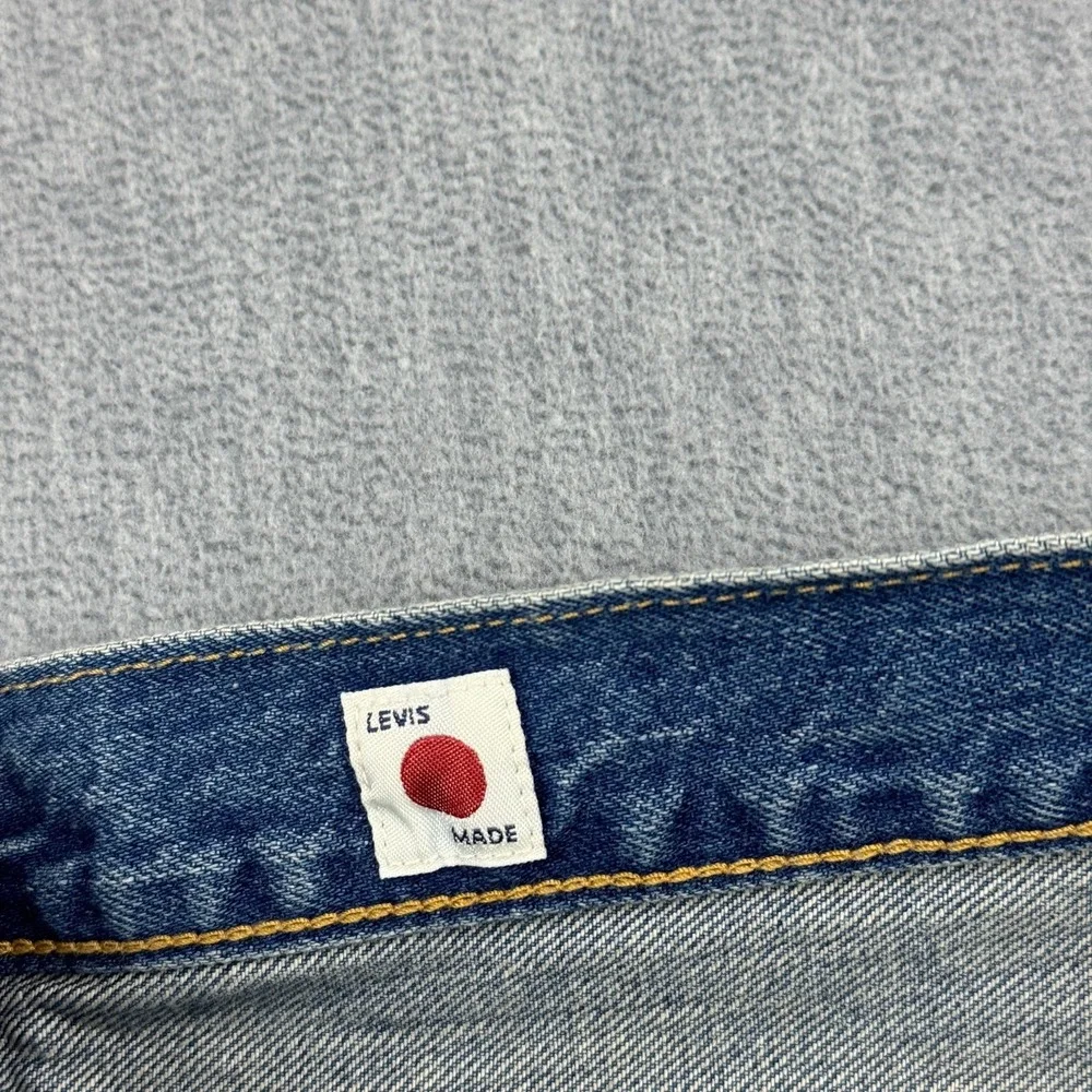 Levis 501 Jeans Mens 34X32 Selvedge‎ Denim Made In Japan 1980'S Straight Leg NWT